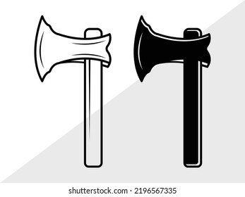 Axe SVG Printable Vector Illustration