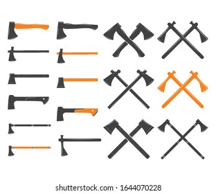 Axe symbol icon vector illustration