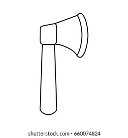 axe tool icon image 