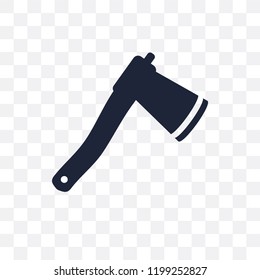 Axe transparent icon. Axe symbol design from Agriculture, Farming and Gardening collection. Simple element vector illustration on transparent background.