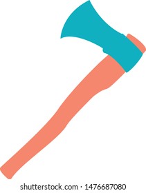 Axe trendy icon on white background for web graphic