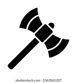 Axe Vector Glyph Icon For Personal And Commercial Use.
