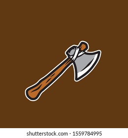 axe vector, hand drawing, illustration, outdoor