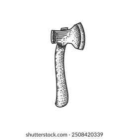 Vetor axial desenhado à mão conjunto gravura ilustração. 