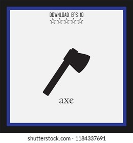 axe vector icon