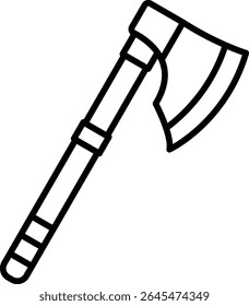 Axe vector icon. Can be used for printing, mobile and web applications.