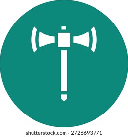Axe-Vektorsymbol-Entwurfsgrafik