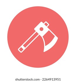 Axe Vector Icon easily modify
