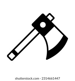 Axe Vector Icon easily modify

