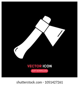 Axe Vector Icon Illustration