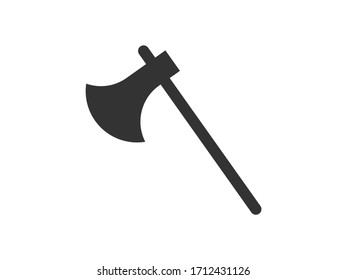 Axe vector icon isolated on transparent background, Axe logo concept