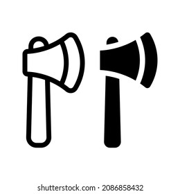 icono del vector ax aislado en fondo blanco