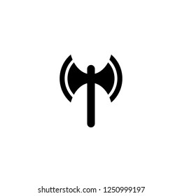 axe vector icon. axe sign on white background. axe icon for web and app
