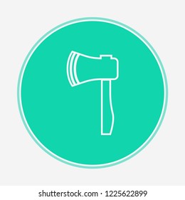 Axe vector icon sign symbol