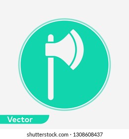Axe vector icon sign symbol