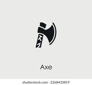 Ax Vektorsymbol. Symbol in Line Art Style für Design, Präsentation, Website oder Mobile Apps Elemente, Logo. Ax Symbol Illustration. Pixel-Vektorgrafiken - Vektorgrafik