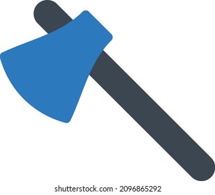 ilustración vectorial ax aislada en un fondo transparente. iconos vectoriales de glifo para el concepto o gráficos web.
