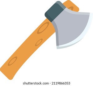 axe Vector illustration on a transparent background.Premium quality symmbols.Vector line flat icon for concept and graphic design.
