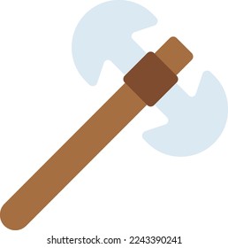 ilustración de ax Vector en un fondo transparente. Símbolos de calidad superior. Iconos vectoriales de color de línea para el concepto y el diseño gráfico. 
