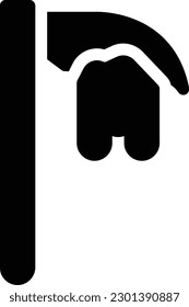 axe Vector illustration on a transparent background. Premium quality symmbols. Glyphs vector icons for concept and graphic design.