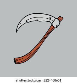 Axe, Axe vector, Axe Illustration, Wooden Axe Illustration, Tools, Wooden