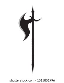 Axe vector logo design art.