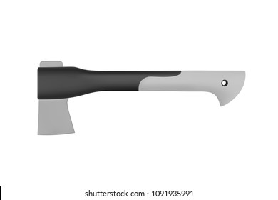 An axe in a vector on a white background.Axe logo.