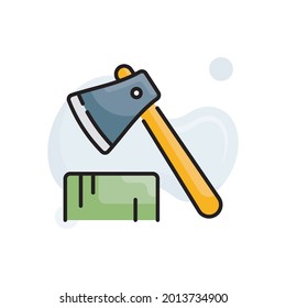 Ilustración de estilo de icono rellena de contorno vectorial de x. archivo EPS 10 