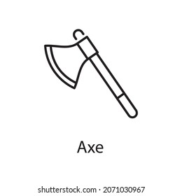 Ilustración de diseño de iconos de contorno vectorial de x. Símbolo de construcción sobre el archivo EPS 10 de fondo blanco