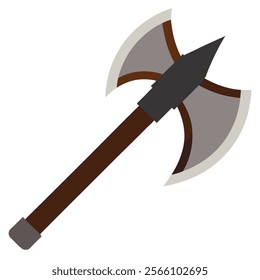 axe of a vector silhouette (1)