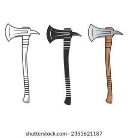 Vector de hacha, Vector de silueta de hacha, Vector de hardware, Clipart de hardware, Ax Clipart, Contorno de hacha, elementos de trabajo, equipo de trabajo, herramientas de reparación, herramientas de bosque, Woodcutter, Woodsman