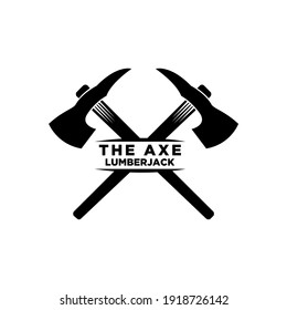 Axe Vintage Badge Logo Icon Design	