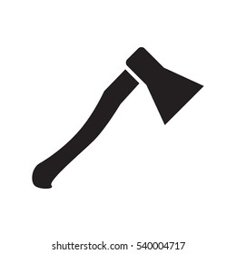 axe weapon icon illustration isolated vector sign symbol