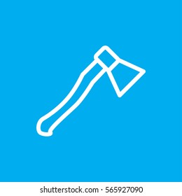 axe weapon icon illustration isolated vector sign symbol