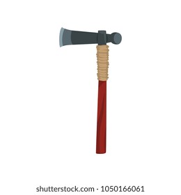 Axe weapon of native American Indian vector Illustrationon a white background