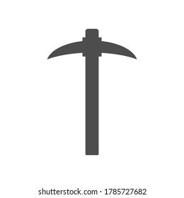 axe weapon silhouette vector black and white