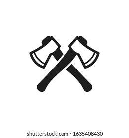 axes icon vector logo template 