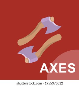 ejes y texto en un fondo rojo. ilustración vectorial