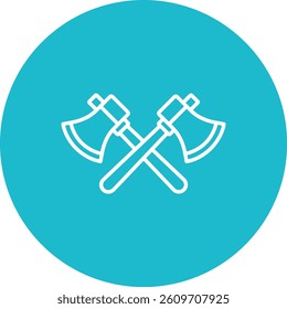 Axes vector icon. Can be used for printing, mobile and web applications.