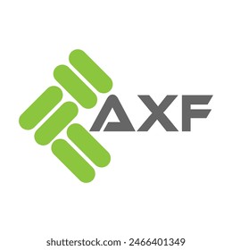 AXF-Buchstabenlogo Vektorgrafik Design, AXF-einfaches und modernes Logo. Luxuriöses Alphabet-Design von AXF
