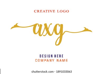 Das Logo der AXG-Schrift ist einfach, leicht verständlich und überzeugend