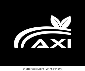 Diseño de logotipo de letra AXI. AXI Logo monograma simple y moderno. AXI Alfabeto Abstractas Diseño de Vector.