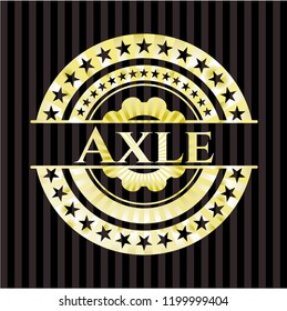 Axle shiny badge