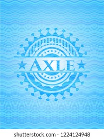 Axle water emblem.