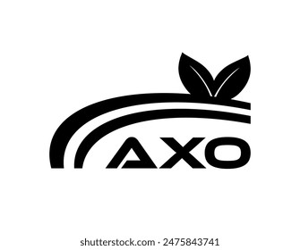 AXO letter logo Design. AXO Simple and modern monogram logo. AXO Abstract Alphabet vector Design.