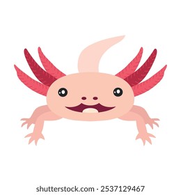 Axolotl icon clipart avatar logotype isolated illustration