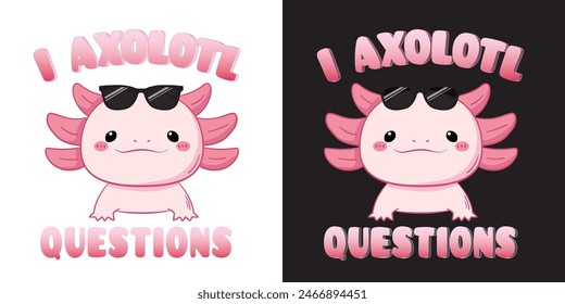 I axolotl questions Cute adorable baby axolotl pink