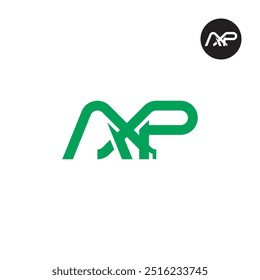 Design Monográfico da Letra do Logotipo AXP