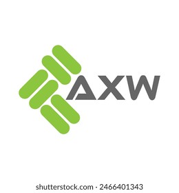 AXW letter logo vector design, AXW simple and modern logo. AXW luxurious alphabet design
