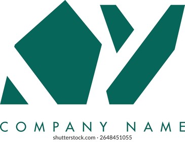 AY creative modern abstract letter logo vector design. Usable for your company or business and brand identity.